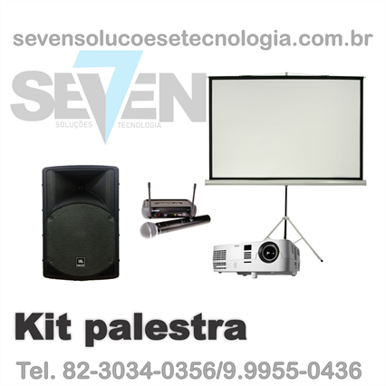 Kit Palestr Maceió Alagoas